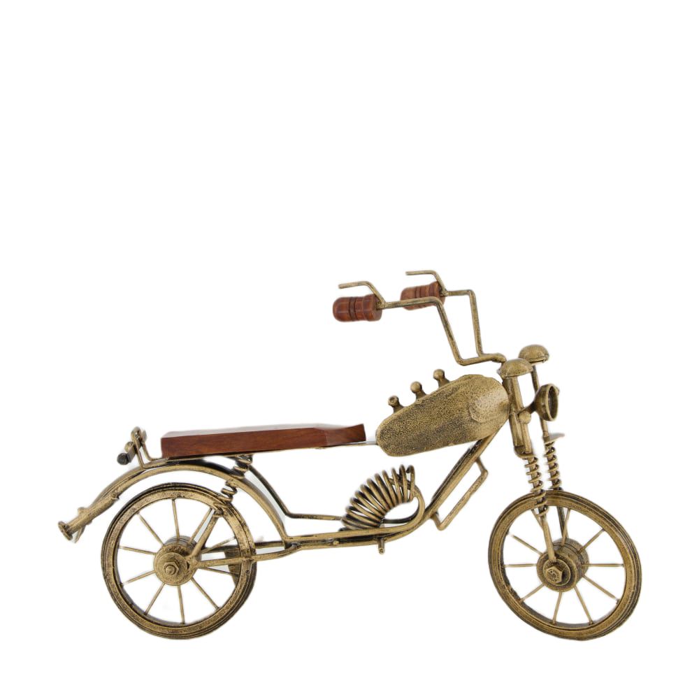 Motorradstatue