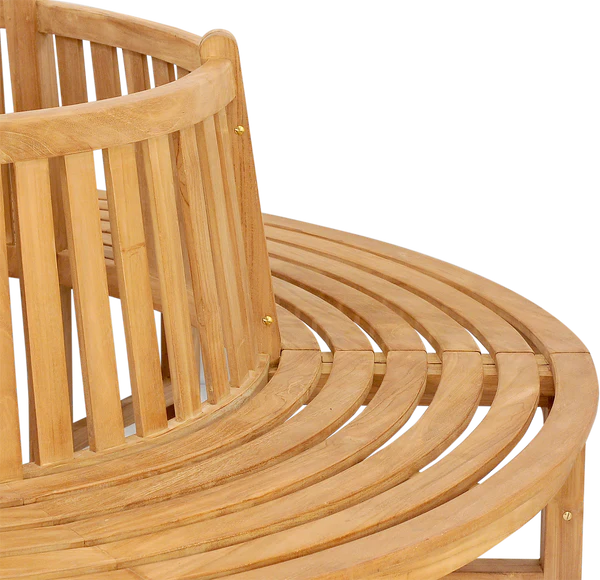 Tuinbank rond Boom