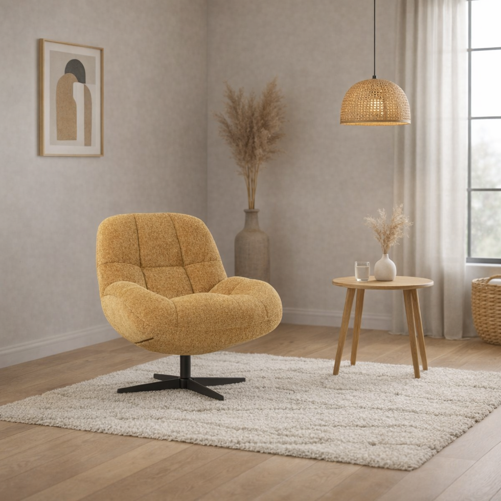 Huxley swivel armchair | Various colors