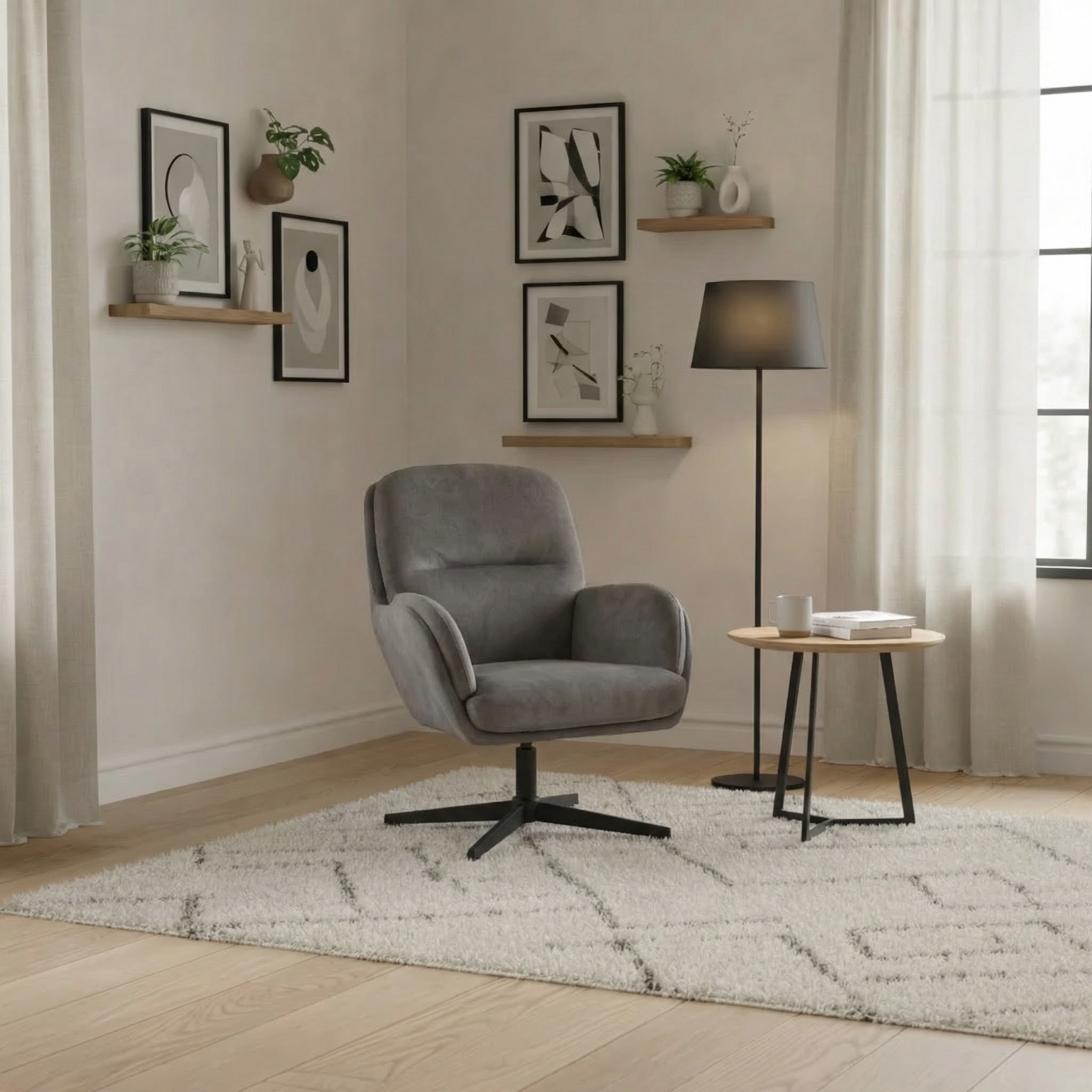 Draaifauteuil Moss | Diverse kleuren