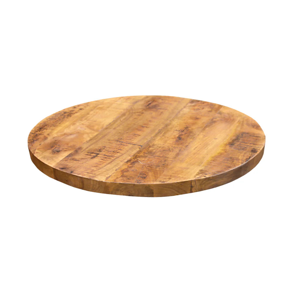 EETKAMER TAFELBLAD ROND MANGO 110