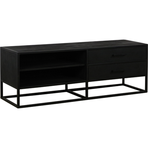 Dex tv meubel 140 cm zwart