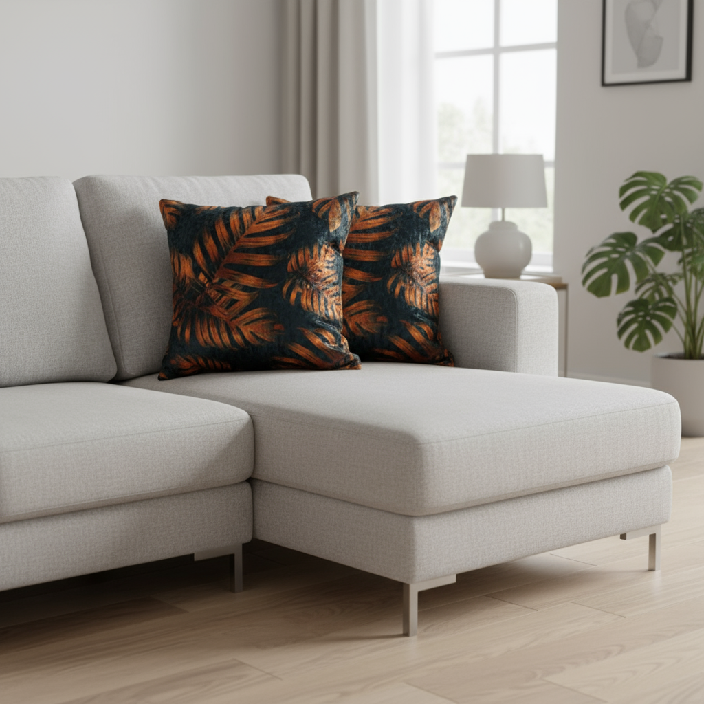 Decorative cushions 43x43 cm