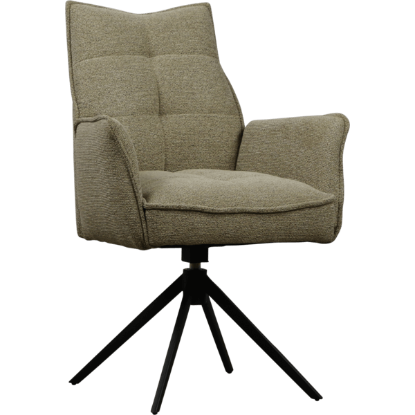 Eetkamerstoel Menno met armleuning