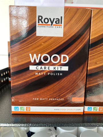 Matt Polish Wood Care Kit + Cleaner 2x250 ML