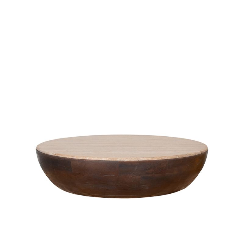 Couchtisch in Schalenform