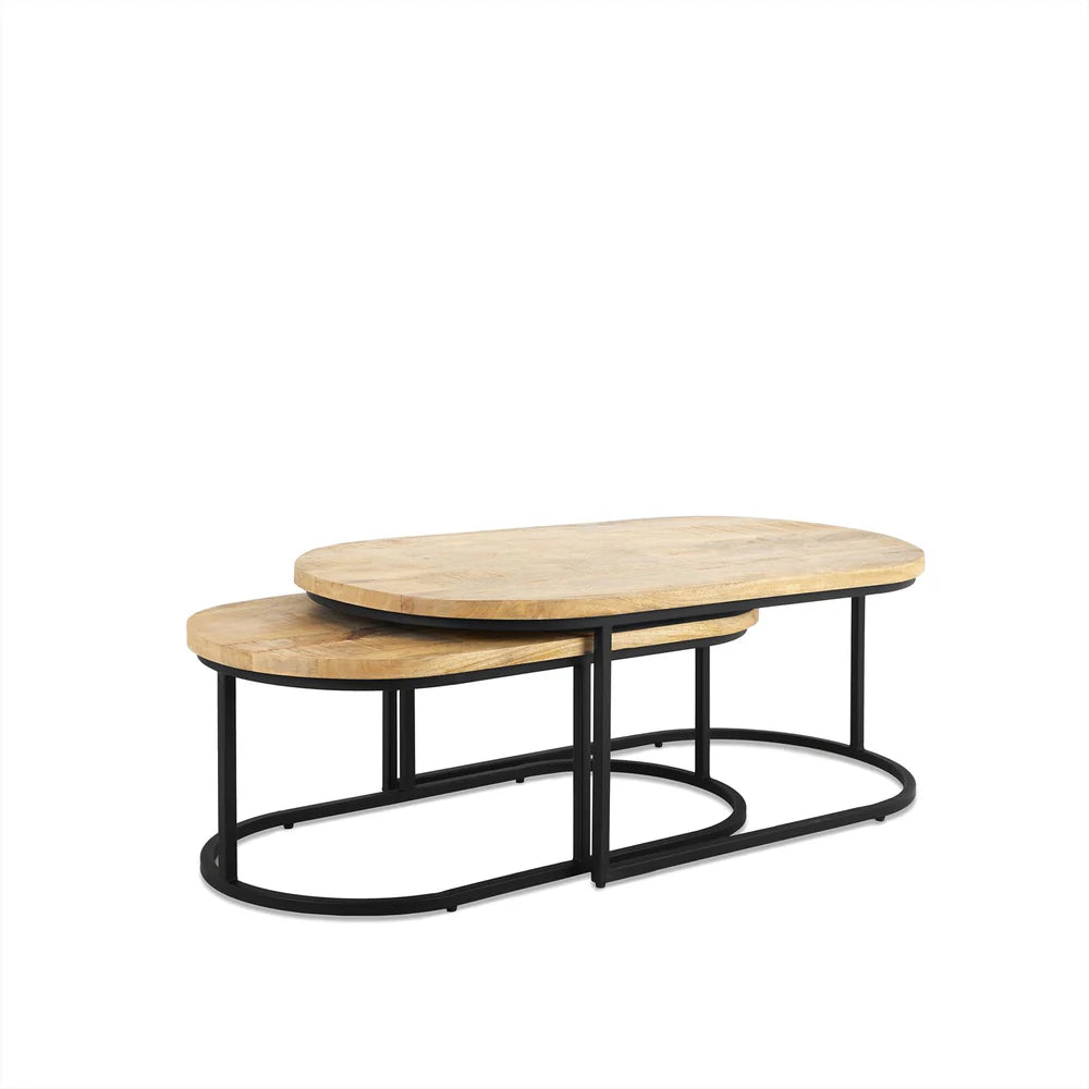 Salontafel Olivia set van 2