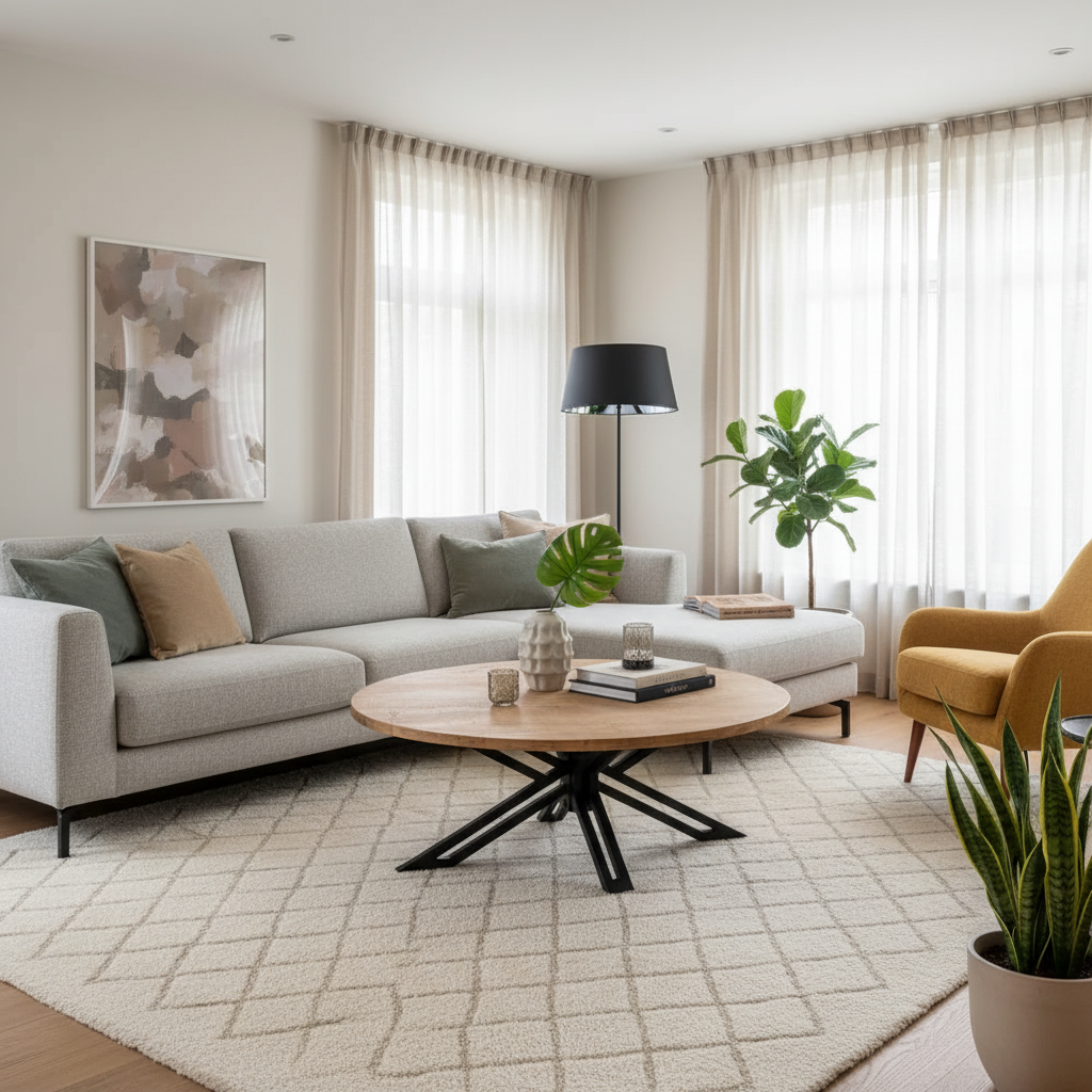 Salontafel Ellips Yana Ovaal