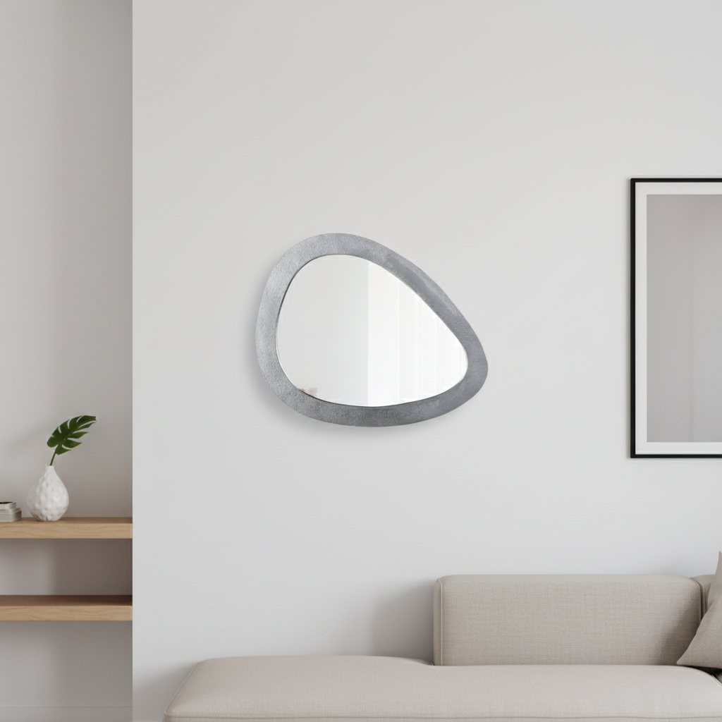 Spiegel organisch Zilver