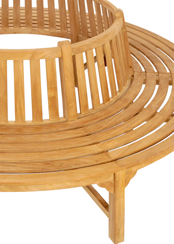 Tuinbank rond Boom