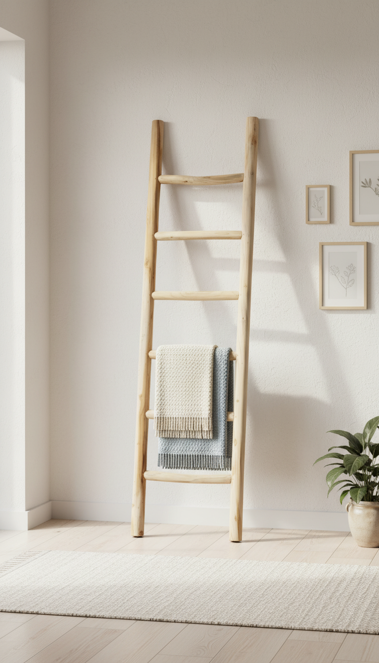 Ladder Teak hout