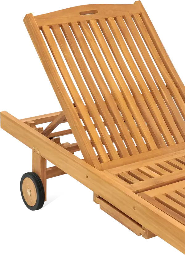 Tuin ligstoel teak
