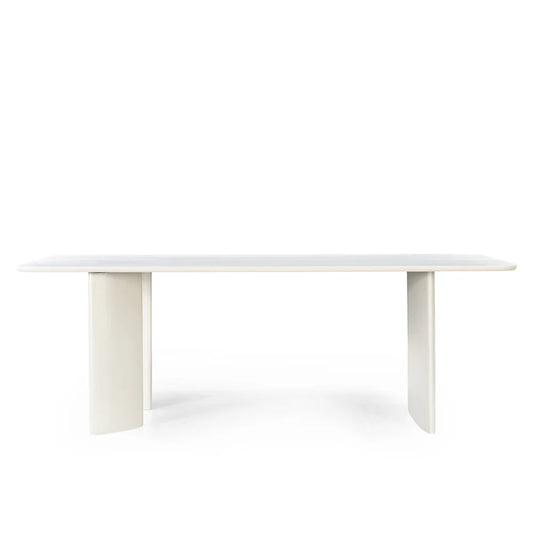 Eettafel Jade Recht wit