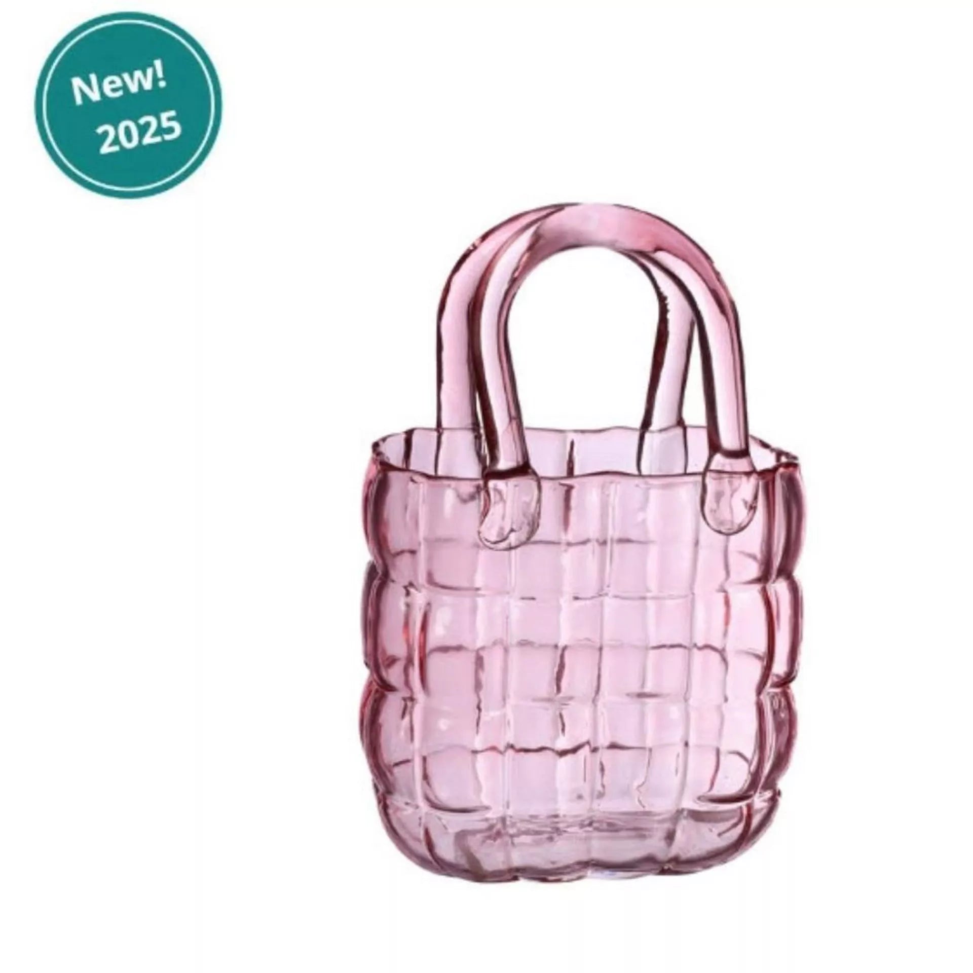 Vase handbag pink
