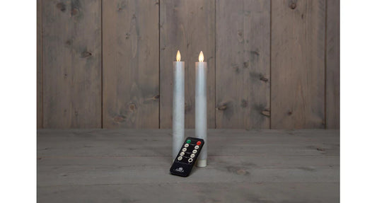 Led dinerkaarsen 2st Parel