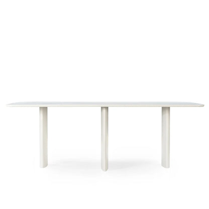 Eettafel Jade Recht wit