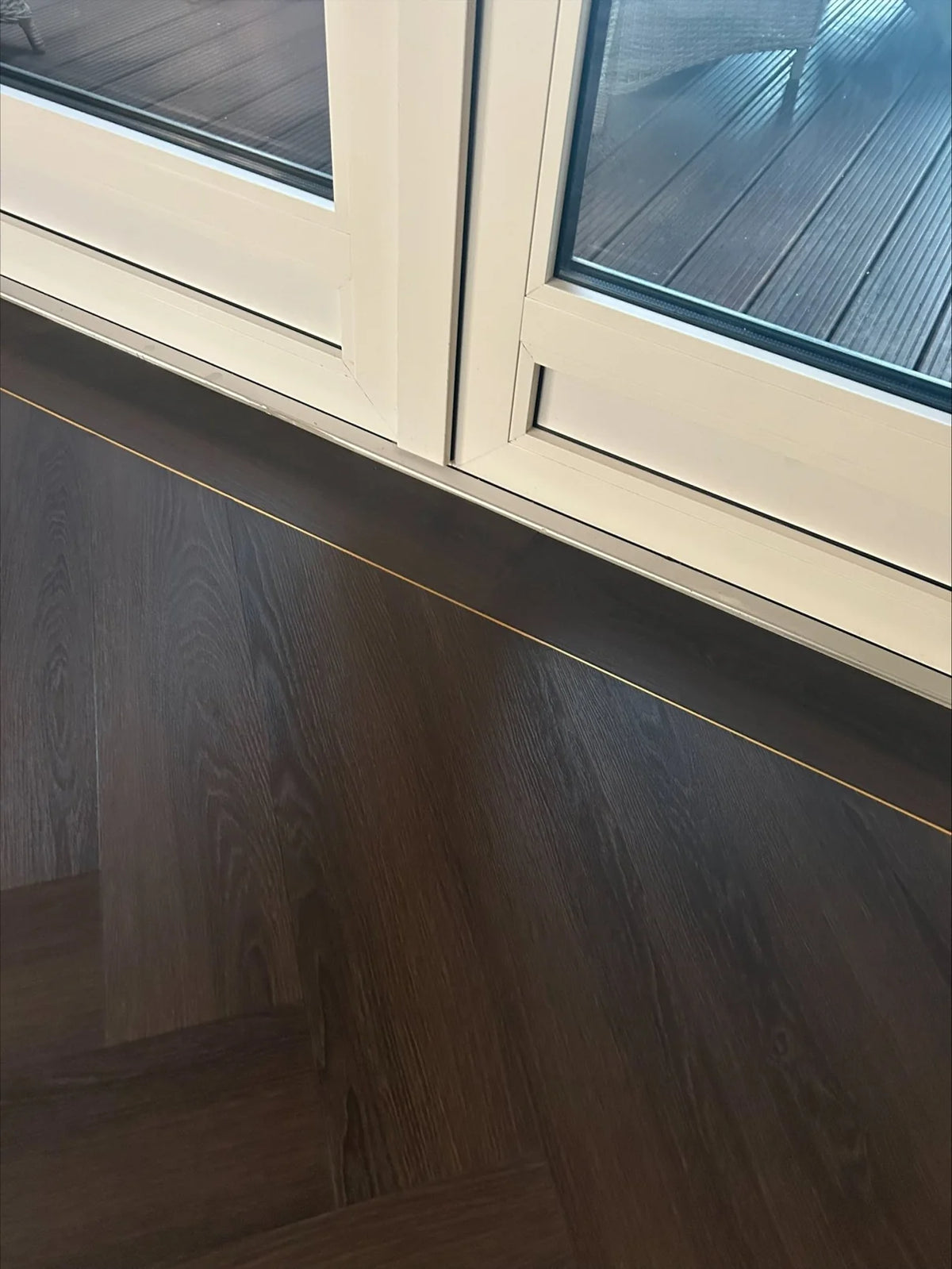 Rivièra Maison Gold Line Gouden Bies 2,5 x 3,5 x 1000mm per 10m1