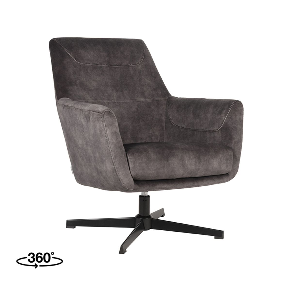 Tody swivel armchair