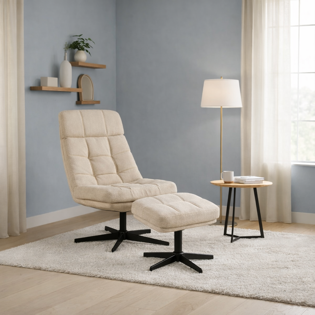 Draaifauteuil Alvar Naturel
