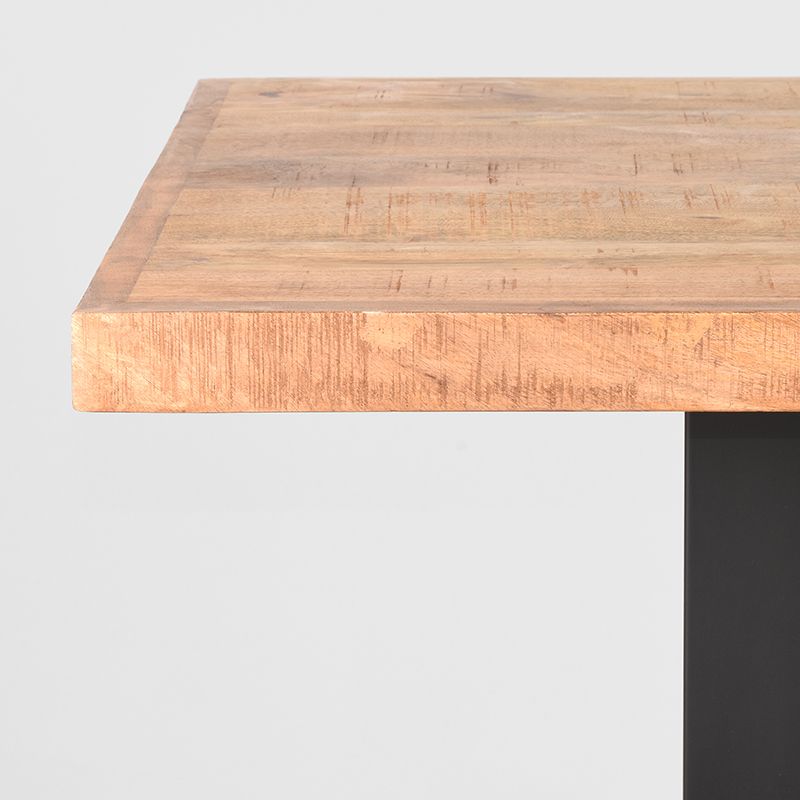 Bartafel 120x70x108 cm
Rough Mangohout | Zwart Metaal
