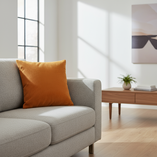 Sierkussen Amy rib Oker