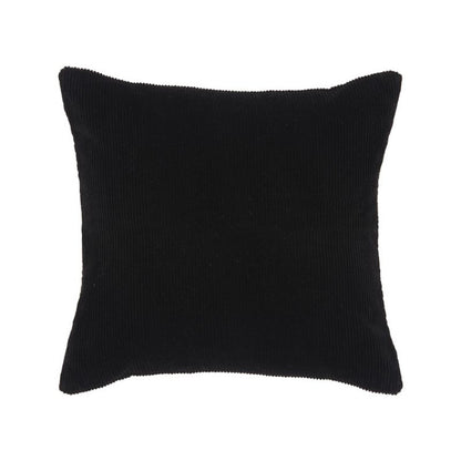 Sierkussen Amy rib Zwart