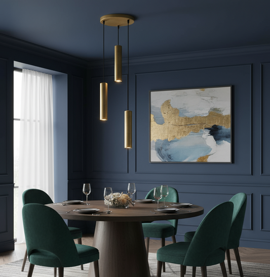 Hanglamp Ferroli 3-Lichts Goud