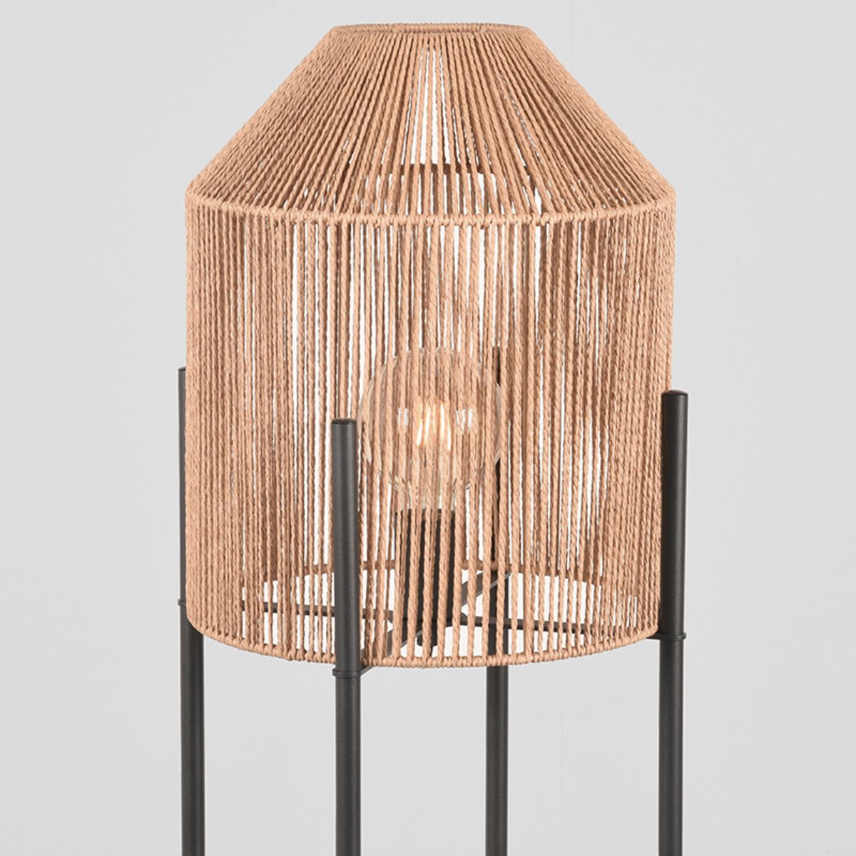 Vloerlamp Ibiza naturel