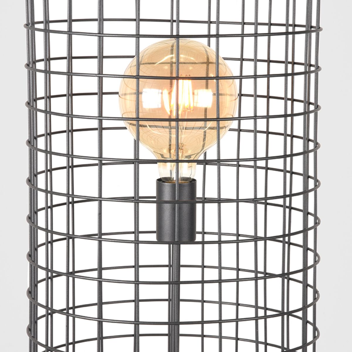 Vloerlamp Solido zwart