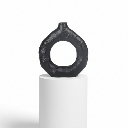Vaas Rond Zwart