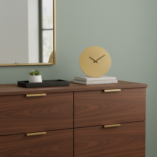 Tafelklok goud groot