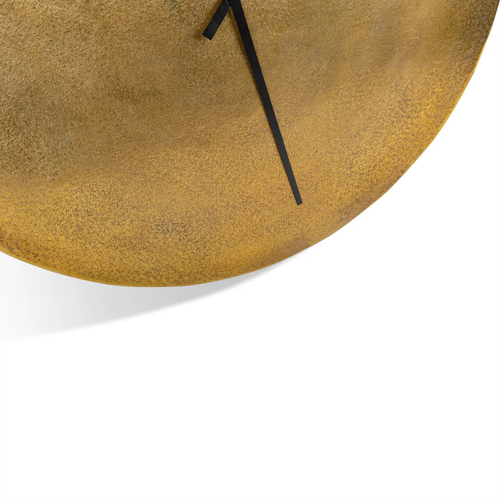 Wandklok groot Goud