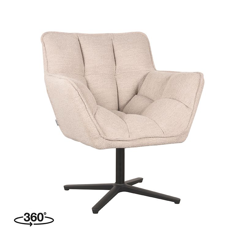 Ian swivel armchair