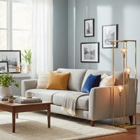 Vloerlamp Tetto  Goud