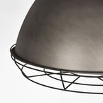 Hanglamp Spot 47x47x52 cm Burned Steel Metaal