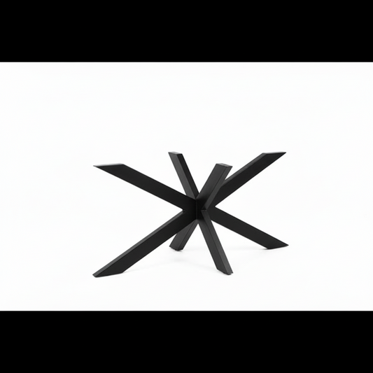 Mangohouten Eettafel Gerrit ovaal - 6 cm dik blad