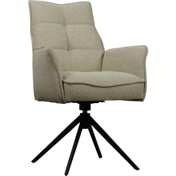 Eetkamerstoel Menno met armleuning