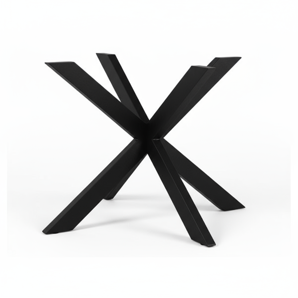 Runder Esstisch aus Mangoholz, 6 cm