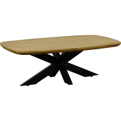 Salontafel Deens ovaal mangohout - naturel