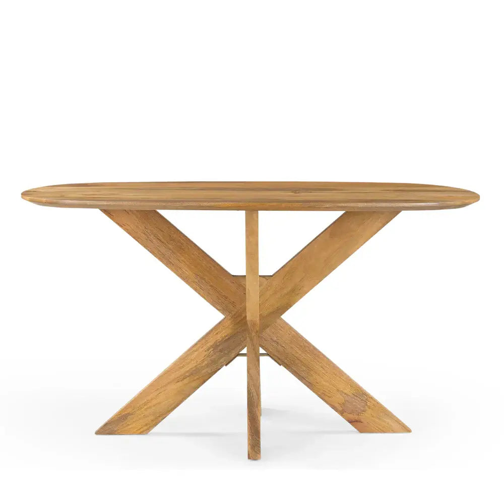 Dänischer Esstisch Runa + Holzgestell