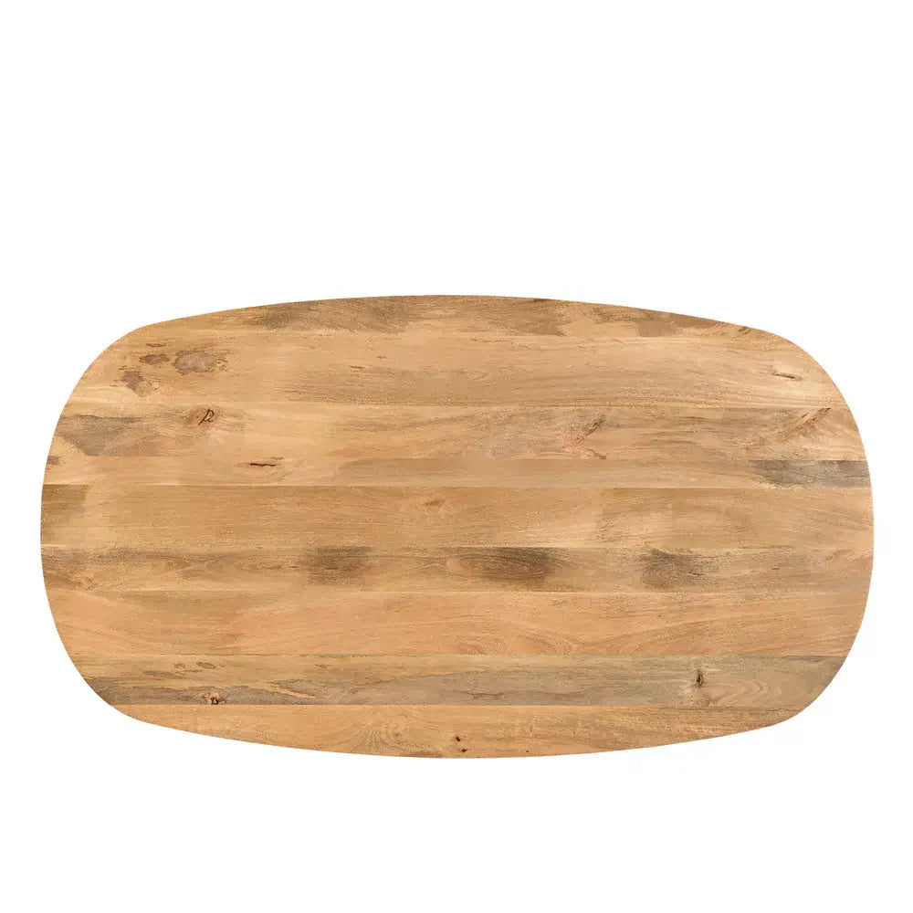 Dänischer Esstisch Runa + Holzgestell