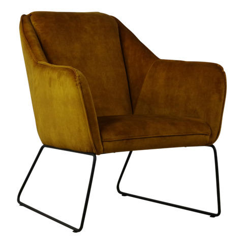 Fauteuil Lara - Cognac Adore