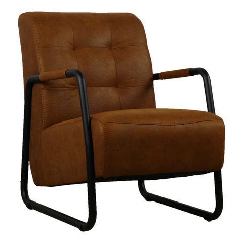 Fauteuil Mia - Cognac Cherokee