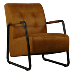 Fauteuil Mia - Cognac Bull