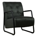 Fauteuil Mia - Antraciet Bull