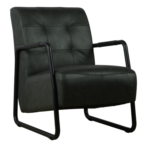 Fauteuil Mia - Antraciet Bull